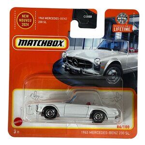 Matchbox 1963 Mercedes-Benz 230 SL Convertible Diecast Car NOC